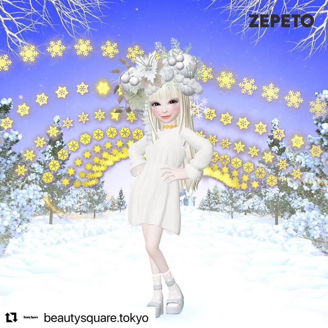 資生堂 さんのインスタグラム写真 - (資生堂 Instagram)「#Repost @beautysquare.tokyo  ・・・  3Dアバターソーシャルアプリ「ZEPETO」と店舗の大型LEDビジョンを連携させた、日本初のダイナミックなバーチャルアバターコンテンツに、きゃりーぱみゅぱみゅさん @kyarypappa Beauty Squareコラボアバター（冬）が登場❄️  #資生堂 #shiseido #ビューティスクエア#beautysquare #btysq #資生堂原宿 #原宿 #harajuku #東京 #tokyo #withharajuku #ウィズ原宿 #beauty #美容 #コスメ #化粧品＃コスメ好きさんと繋がりたい #きゃりー #zepeto #冬 #雪」11月25日 21時54分 - shiseido_hma