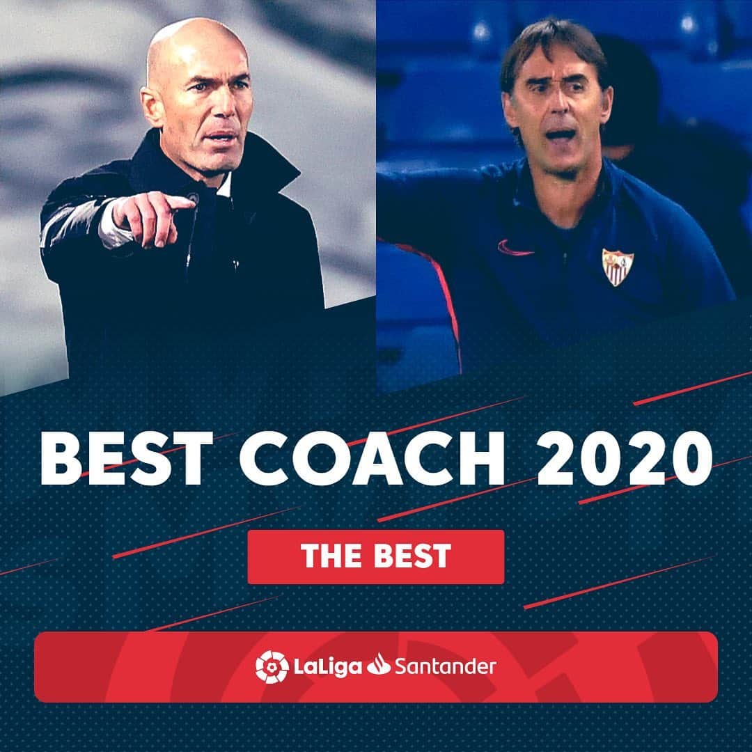 LFPさんのインスタグラム写真 - (LFPInstagram)「🏆 Best player: @leomessi & @sergioramos  🏆 Best GK: @thibautcourtois, @oblakjan & @mterstegen1  🏆 Best Coach: @zidane & Lopetegui  These are #LaLiga nominees for The Best 2020! 🔥  ¡Estos son los nominados de LaLiga para el premio The Best! 🔥  #Messi #Ramos #Courtois #Oblak #Stegen #Zidane #Lopetegui #LaLigaSantander」11月25日 22時17分 - laliga