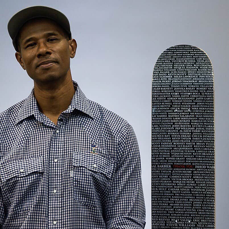The Berricsさんのインスタグラム写真 - (The BerricsInstagram)「The Berrics x @alphonzorawls ‘Thank You’ boards are available on @stockx 🛒 LINK IN BIO! 🔗 @alphonzorawls has designed two decks that honor the diversity inherent in skateboarding. Completely covered with the names of influential black and brown skateboarders from the past four decades, Alf's 'Thank You' drop reminds you that, yes, everybody skates. @everybodyskates  Alf's 'Thank You' decks are available exclusively via DropX at StockX.com, and proceeds will support Next Up Foundation and the nonprofit's mission to encourage kids of all backgrounds to skate. Hit the link in our bio to watch our Exchange video for some insight into how Rawls's 'Thank You' concept has evolved over the years now playing on TheBerrics.com 📺 #skateboardingisfun #berrics」11月25日 13時23分 - berrics