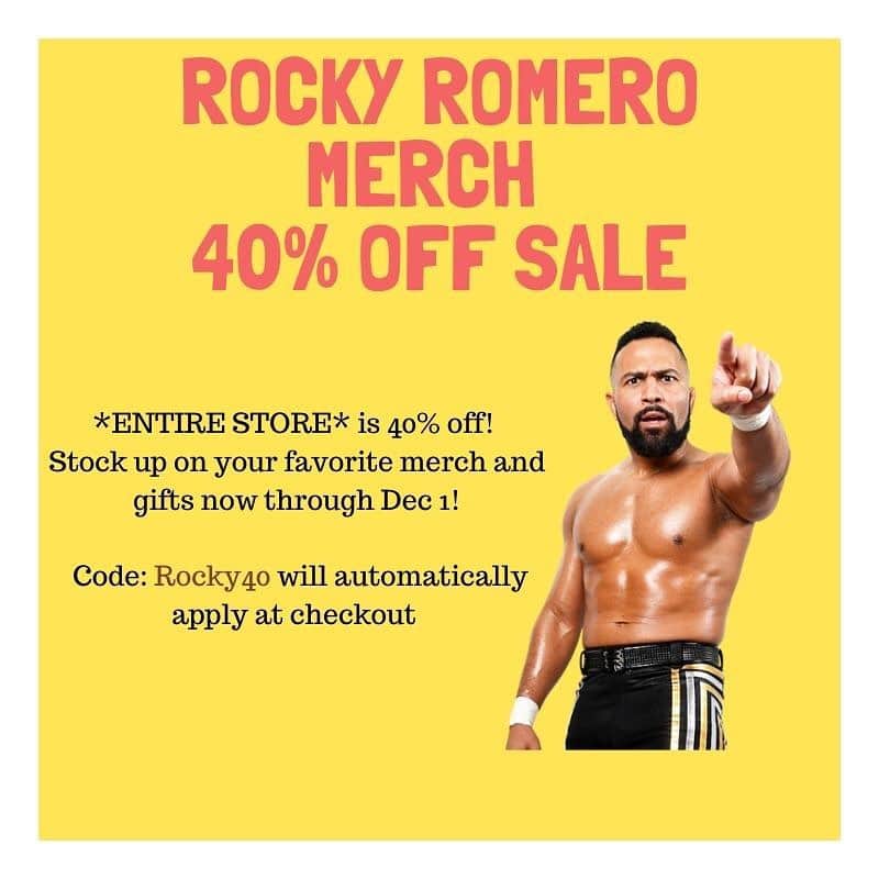ロッキー・ロメロさんのインスタグラム写真 - (ロッキー・ロメロInstagram)「40% Everything @ RockyRomeroMerch.com」11月25日 14時28分 - azucarroc