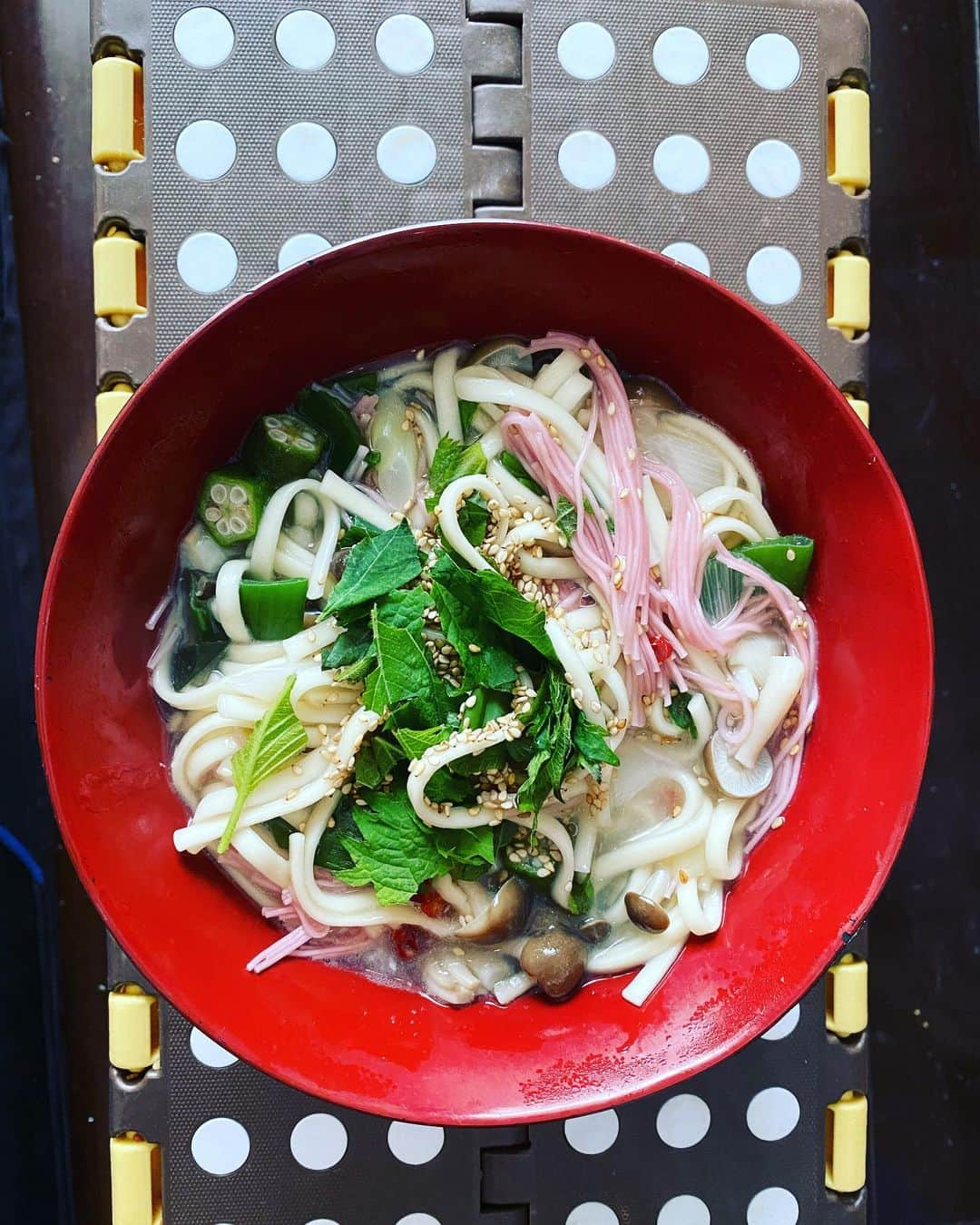 初恋タローさんのインスタグラム写真 - (初恋タローInstagram)「細麺うどん。  ピンクのそうめん  #ピンク #そうめん #ねずみ #動画」11月25日 14時47分 - hatsukoitarooooo