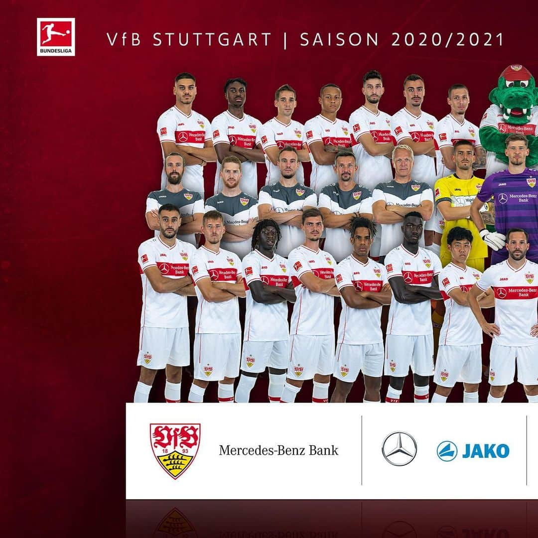 VfBシュトゥットガルトさんのインスタグラム写真 - (VfBシュトゥットガルトInstagram)「T E A M 2020/2021 ⚪🔴 Unser Mannschaftsfoto gibt’s unter http://go.vfb.de/team2021 als Wallpaper zum Download! 📱 _ #VfB #team #saison2021 #bundesliga #mannschaftsfoto #wallpaperwednesday #auscannstatt #furchtlosundtreu #VfBInsta #0711 #1893」11月25日 16時59分 - vfb