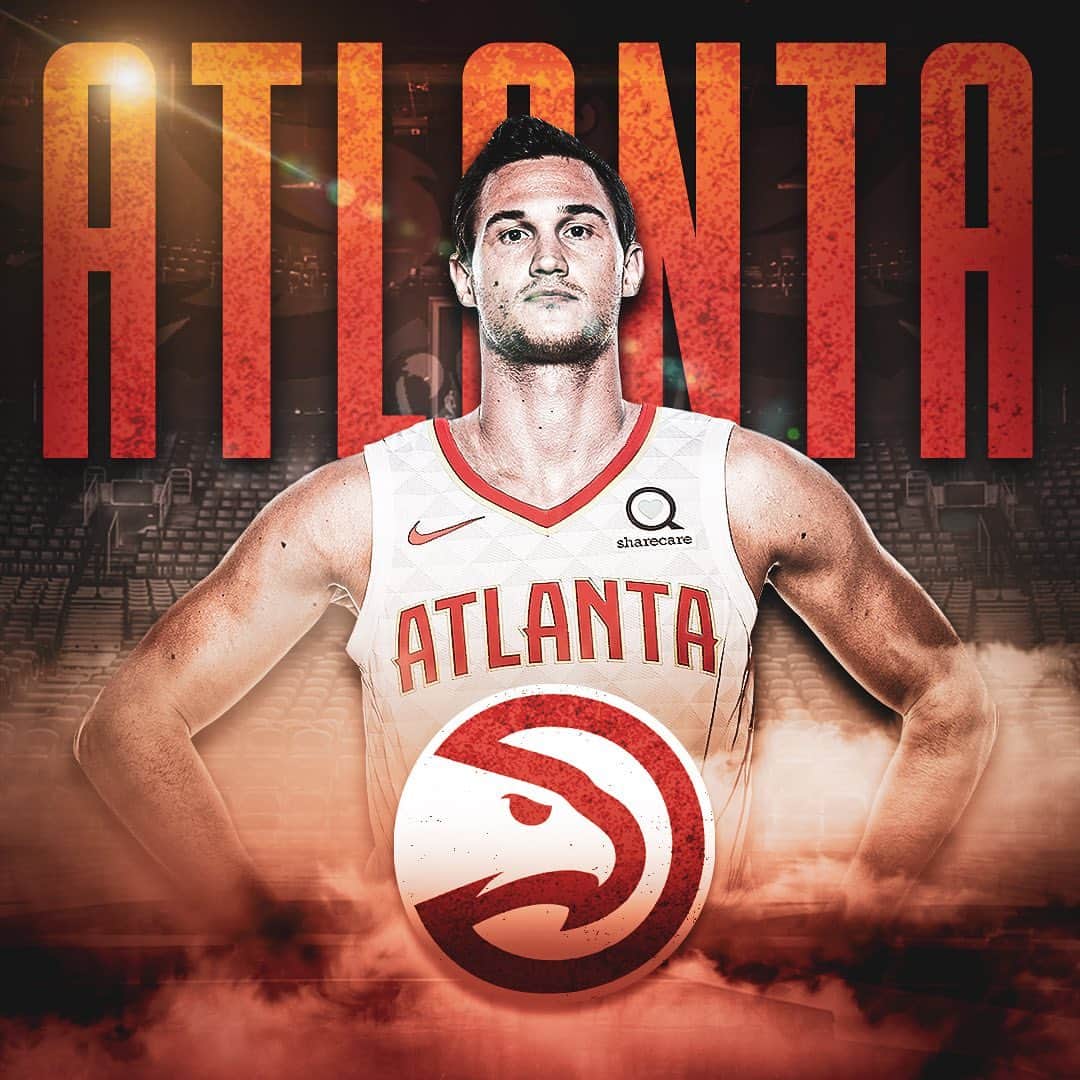ダニーロ・ガリナリのインスタグラム：「🦅 New adventure! @atlhawks  #TrueToAtlanta」