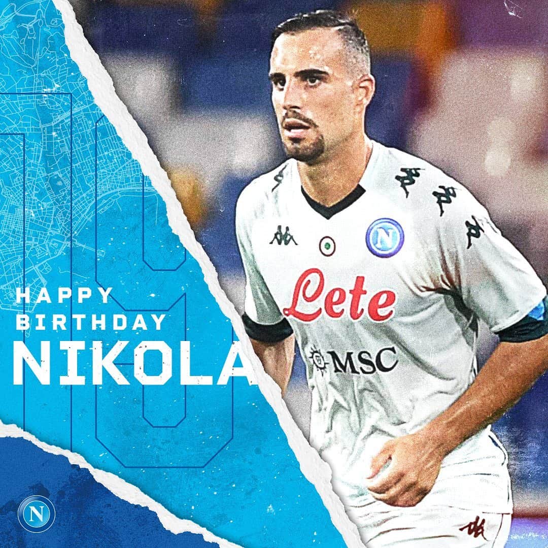 SSCナポリさんのインスタグラム写真 (SSCナポリInstagram)「🎂 Happy Birthday Nikola! 💙 