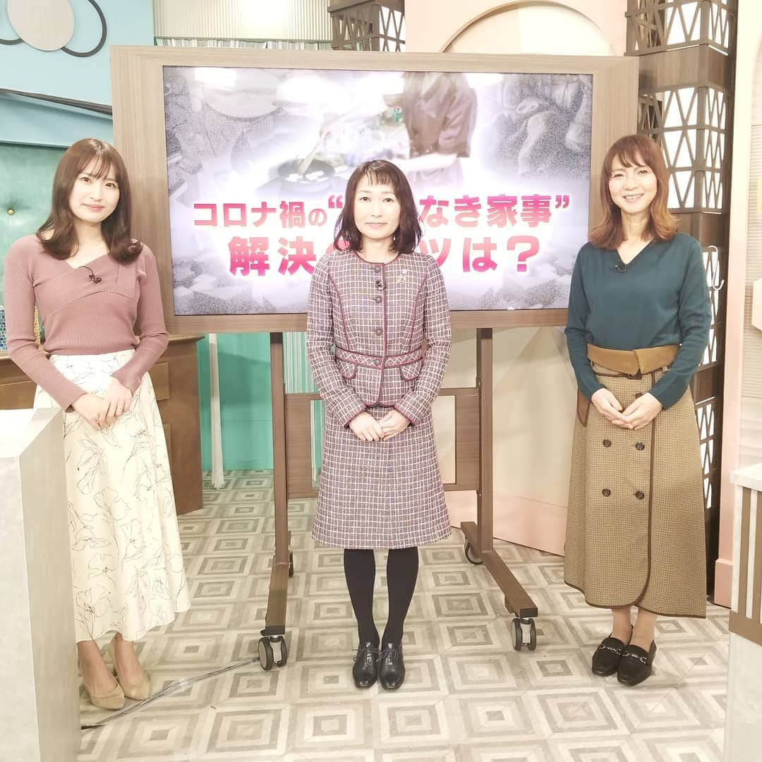 谷口キヨコさんのインスタグラム写真 - (谷口キヨコInstagram)「今日の情報スパイスは全員女子でした。テーマは名もなき家事‼️ #情報スパイス水曜日  #情報スパイス  #eo光テレビ  #名もなき家事  #村上文香  #谷口キヨコ  #きよぴー」11月25日 17時52分 - kiyokotaniguchi