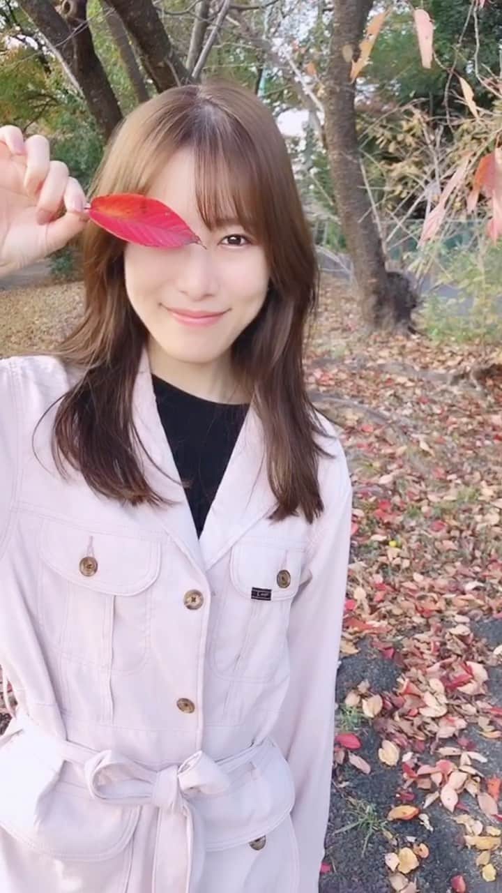 高木由麻奈のインスタグラム：「もう秋が終わっちゃう😔🍁 #autumn #Japan #紅葉」