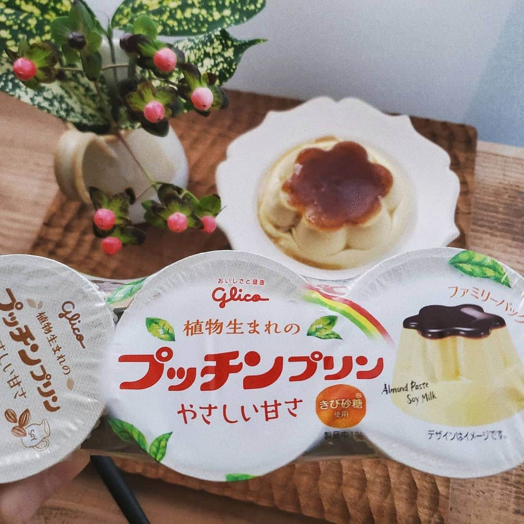 保坂玲奈さんのインスタグラム写真 - (保坂玲奈Instagram)「優しいスイーツ🌿  子供の頃から大好きなプッチンプリンが 動物原料を使用せず､植物原料で作ったプリンに🤍  豆乳やアーモンドペーストで あのカスタードのコクが味わえて､ きび砂糖の優しい甘さでしあわせ〜😳  地球環境を考えて作られたものは 食べていて優しい気持ちになる🌏  動物性の物が入っていない我慢とか 一切ないくらい美味しい🤍 ほんと美味しくて､みんなにも食べて欲しい😳  #Glico_PR#植物生まれのプッチンプリン#植物性スイーツ#プッチンプリン#スイーツ#プリン」11月25日 19時13分 - __renao_0707