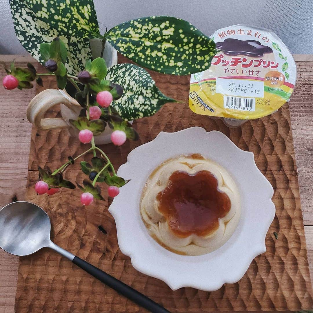 保坂玲奈さんのインスタグラム写真 - (保坂玲奈Instagram)「優しいスイーツ🌿  子供の頃から大好きなプッチンプリンが 動物原料を使用せず､植物原料で作ったプリンに🤍  豆乳やアーモンドペーストで あのカスタードのコクが味わえて､ きび砂糖の優しい甘さでしあわせ〜😳  地球環境を考えて作られたものは 食べていて優しい気持ちになる🌏  動物性の物が入っていない我慢とか 一切ないくらい美味しい🤍 ほんと美味しくて､みんなにも食べて欲しい😳  #Glico_PR#植物生まれのプッチンプリン#植物性スイーツ#プッチンプリン#スイーツ#プリン」11月25日 19時13分 - __renao_0707