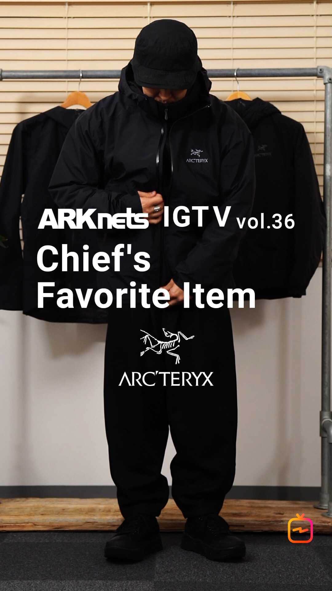 ARKnetsのインスタグラム：「・ ARKnets IGTV 〜vol.36 ・﻿ ﻿ チーフのお気に入りアイテムご紹介の第2弾になります。 今回はARC'TERYX (アークテリクス)のジャケットをご紹介いたします。 これからの季節にオススメな着方を動画の中でご紹介しています。  最後までご視聴の方を宜しくお願いいたします。  《 紹介アイテム 》  OUTER : ARC'TERYX  ITEM：Zeta SL Jacket  SIZE：XL https://www.arknets.co.jp/g/gL07129700xsblk/  OUTER : ARC'TERYX  ITEM：Atom AR Hoody Men's SIZE：L https://www.arknets.co.jp/g/gL07403500xsblk/  FLEECE :  WP ITEM：MILITARY FLEECE JACKET SIZE：XXL https://www.arknets.co.jp/g/gWP06-F001lf-grn/  JACKET﻿：GOLD﻿ ITEM：14oz. DENIM TRUCKER JACKET﻿ size:M﻿ https://www.arknets.co.jp/g/gGL14666Asblk/﻿  PANTS: GOLD ITEM :  14oz. DENIM 5POCKET WIDE PANTS HARD WASHED SIZE：M https://www.arknets.co.jp/g/gGL41935Hsnav/  SHOES : CONVERSE ITEM :  CANVAS ALL STAR J OX SIZE：27cm https://www.arknets.co.jp/g/g3130165026org/  SHOES : marka ITEM :  DOUBLE SOLE TRAILRUNNER "OX" - nubuck - SIZE：2 https://www.arknets.co.jp/g/gM20F-22BT01C1blk/  << ARKnets Official Instagram >>﻿ @arknets_official﻿ ﻿ << ARKnets Official HP >>﻿ https://www.arknets.co.jp﻿/ ﻿ << Heavy Smoker’s Blog >>﻿ https://ameblo.jp/arknets/﻿   #arcteryx #zetasl #ゼータsl  #goretex #ゴアテックス  #jacket #ジャケット #outdoor #アウトドア #コーディネイト #ARKnets #栃木 #宇都宮 #セレクトショップ #ファッション #styling #スタイリング #スタイル #fashion #20aw #2020aw」