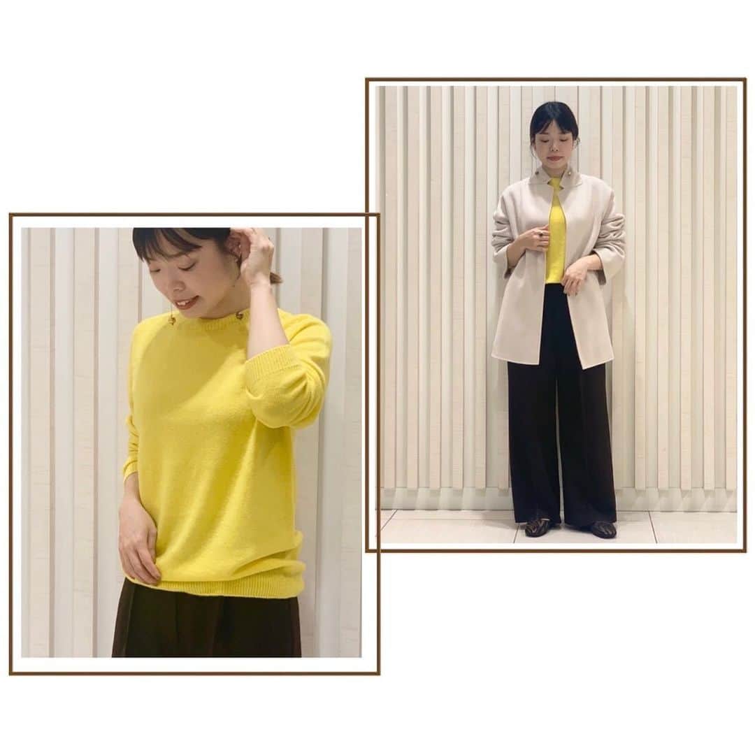 のインスタグラム：「"Staff Styling"  knit no,085-19061 ¥20,900 jacket no,085-99061 ¥49,500 pants no,085-69061 ¥20,900  #dressterior #dressterior_official  #dressterior_コート #ドレステリア @world_onlinestore」