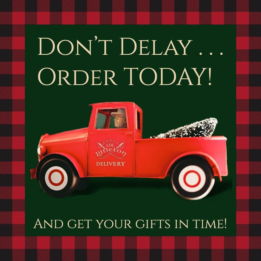 カーネルリトルトンさんのインスタグラム写真 - (カーネルリトルトンInstagram)「Holiday shopping may be a little different this year. . . but, Colonel still has FREE SAME DAY SHIPPING! SHOP NOW link in bio.  DON’T DELAY ORDERING . . . we urge you to order as early as possible this holiday season. FedEx and UPS are expecting record volumes, so don’t get caught in a holiday shipping delay!  #Gifts #GiftsForHim #GiftsForHer #HolidayShopping #BlackFriday #BlackFridayShopping #BlackFridayDeals #Christmas #Xmas #Leather #Leathergoods #Handmade #Handcrafted #MyColStyle #ColLittleton #ColonelLittleton #Tennessee #MadeInUSA」11月25日 20時33分 - colonellittleton