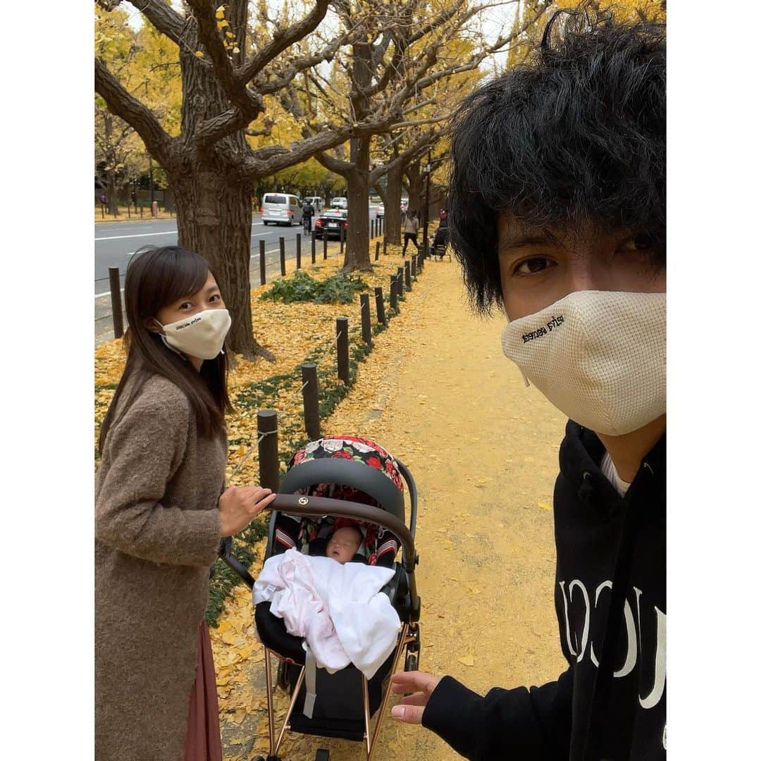 川崎希さんのインスタグラム写真 - (川崎希Instagram)「💛💛💛  #お散歩 #イチョウ並木」11月25日 20時49分 - kawasakinozomi