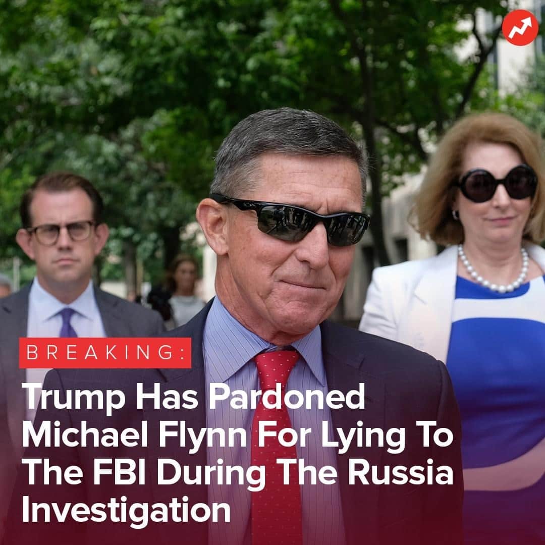 BuzzFeedさんのインスタグラム写真 - (BuzzFeedInstagram)「From @buzzfeednews: "President Donald Trump announced on Wednesday that he had pardoned his former national security adviser, Michael Flynn, who pleaded guilty to lying to the FBI as part of the investigation into Russian interference in the 2016 election." Read the full story in the link in bio 👆」11月26日 6時38分 - buzzfeed