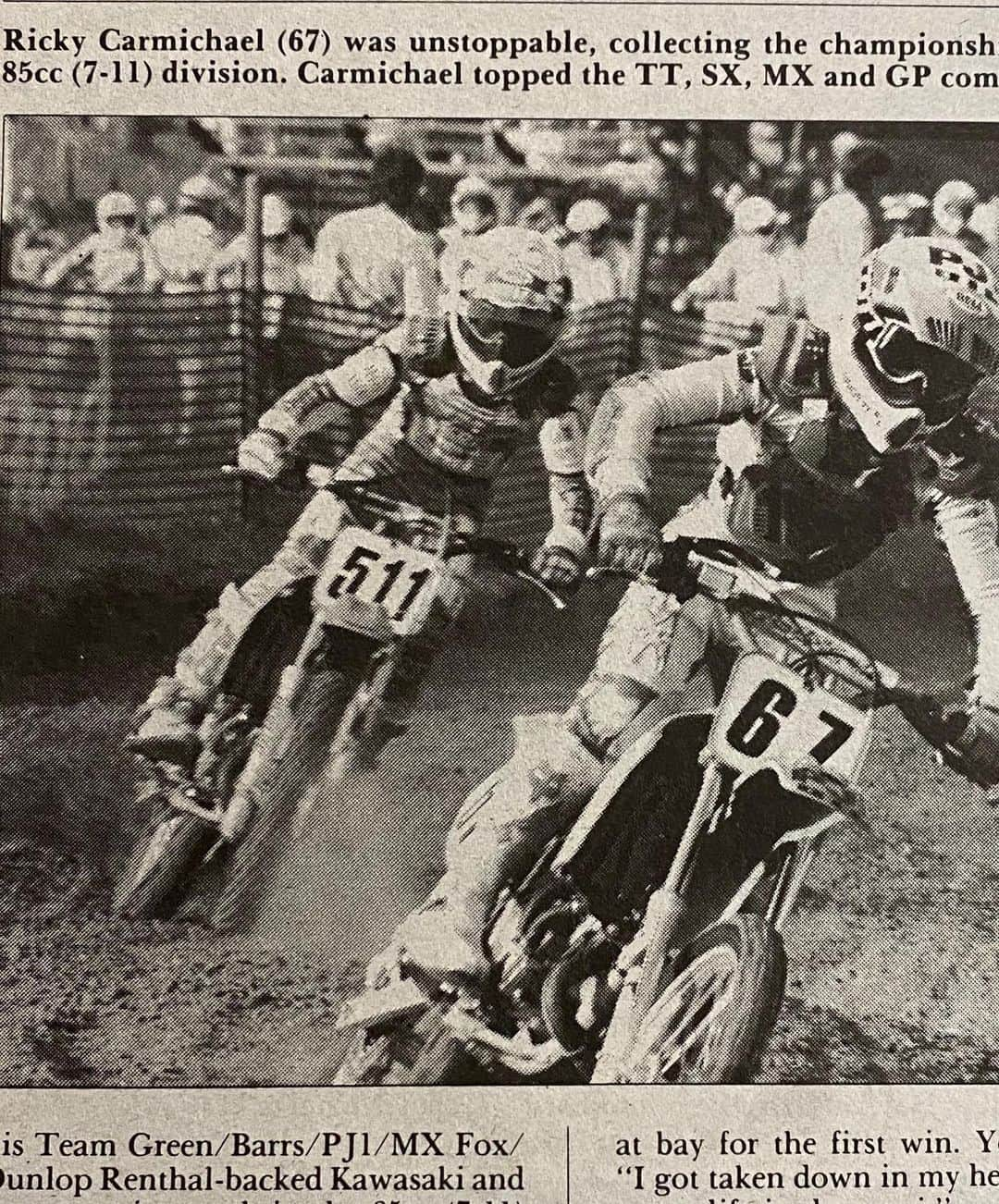 Racer X Onlineさんのインスタグラム写真 - (Racer X OnlineInstagram)「Redux 📖 Mini O's History, Part 2 Davey Coombs on the big names at the Mini O's events in the 1990s and early 2000s—which means most of today's stars 🤩 Read it now on @RacerXOnline」11月26日 6時47分 - racerxonline