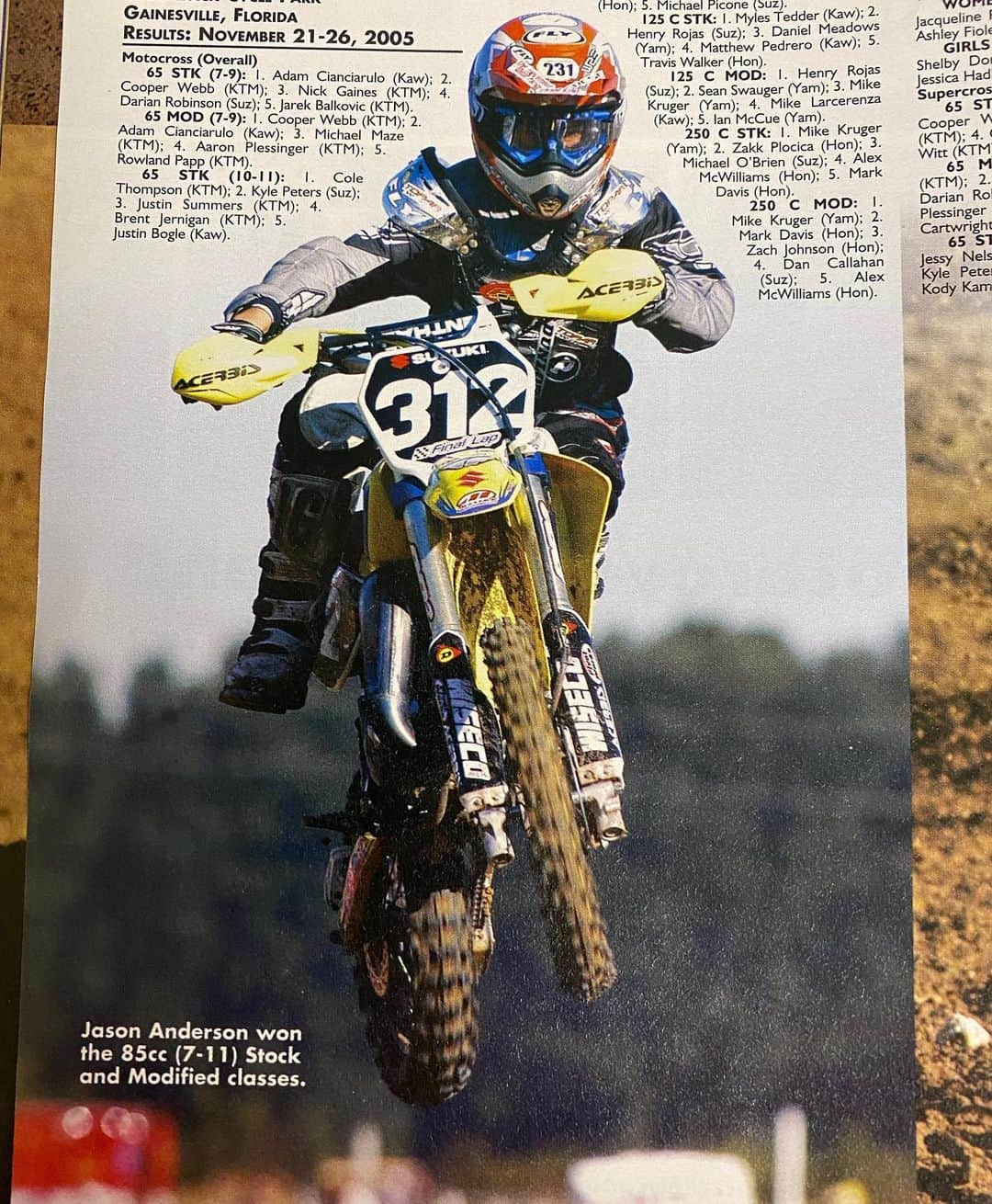 Racer X Onlineさんのインスタグラム写真 - (Racer X OnlineInstagram)「Redux 📖 Mini O's History, Part 2 Davey Coombs on the big names at the Mini O's events in the 1990s and early 2000s—which means most of today's stars 🤩 Read it now on @RacerXOnline」11月26日 6時47分 - racerxonline