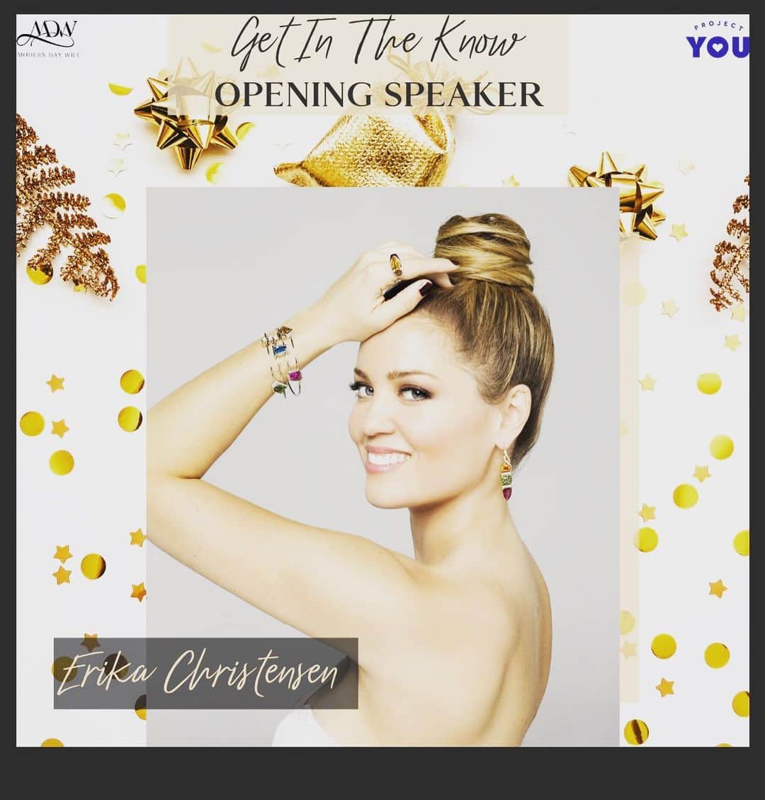 エリカ・クリステンセンさんのインスタグラム写真 - (エリカ・クリステンセンInstagram)「YO. You’re invited to a Zoom brunch. (Actually the app is Hopin.) Getting together with many a radical lady, including my neighbor @haylieduff, @elenacardone - a kickass gal I’ve known for years, and all-around inspiring woman, @juliechenmoonves. Talking about how to stay inspired, organized, balanced, and so forth and so on from each of our points of view. Tickets at the link in bio. Xx」11月26日 7時15分 - erikachristensen
