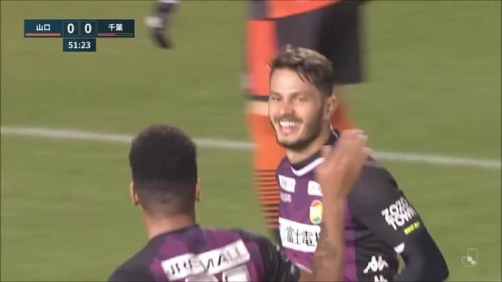 ジェフユナイテッド市原・千葉のインスタグラム：「vsレノファ山口FC ２－１ 先制点は堀米選手のドリブル突破からクレーベ選手がヘディングで狙い澄ました技ありのゴール！ #jefunited #ジェフ千葉 #DAZN @DAZN_JPN」
