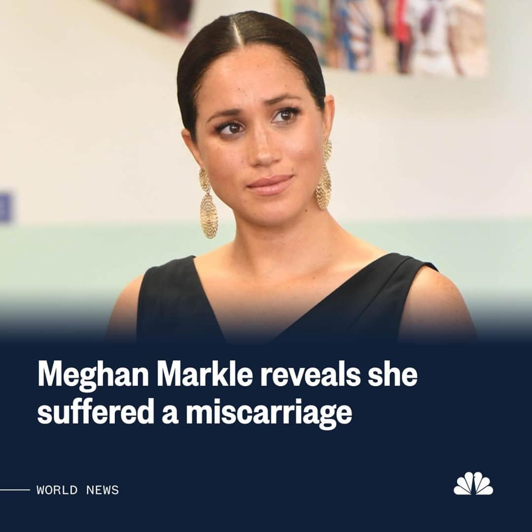 NBC Newsさんのインスタグラム写真 - (NBC NewsInstagram)「Meghan Markle shared that she suffered a miscarriage in July, in an opinion article published in the New York Times about society's need for empathy at a time of huge loss and isolation. Tap the link in our bio to read more.⁠ ⁠ 📷 Paul Edwards / @gettyimages」11月25日 23時14分 - nbcnews