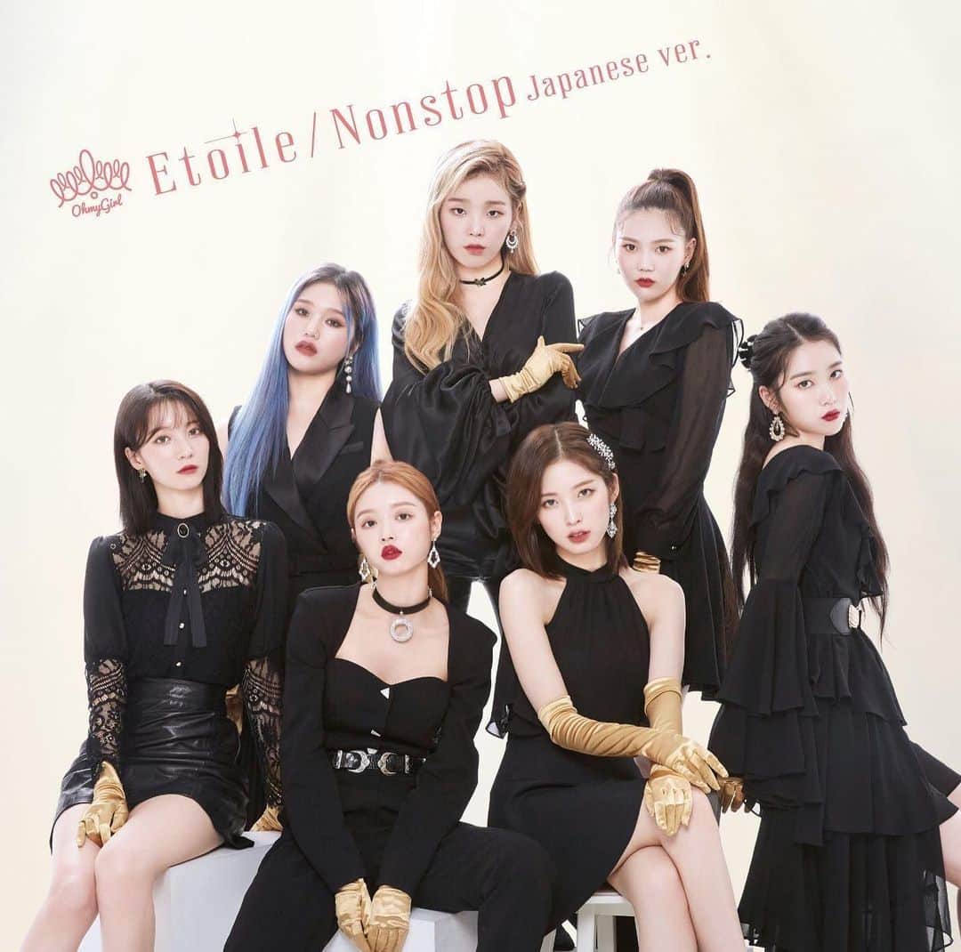 R!Nのインスタグラム：「本日11月26日！ OH MY GIRL JAPAN 1st SINGLE 発売日です！ 表題曲「Etoile」作曲・コーラス・作詞（英詞・共作） 「Tear Rain」コーラス  担当させて頂きました！ 表題曲は、現在アニメ「ノブレス」のEDとして起用されています。是非チェックしてください✨ #OHMYGIRL #おまごる #Etoile #TearRain」