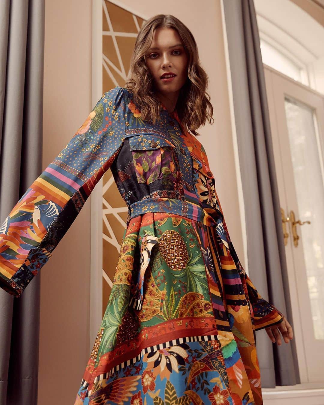 Saks Fifth Avenueのインスタグラム：「NEW AT SAKS: Channel Brazillian ease and take your wardrobe to the next level with @farmrio’s uplifting prints and vibrant styles. #SaksStyle」