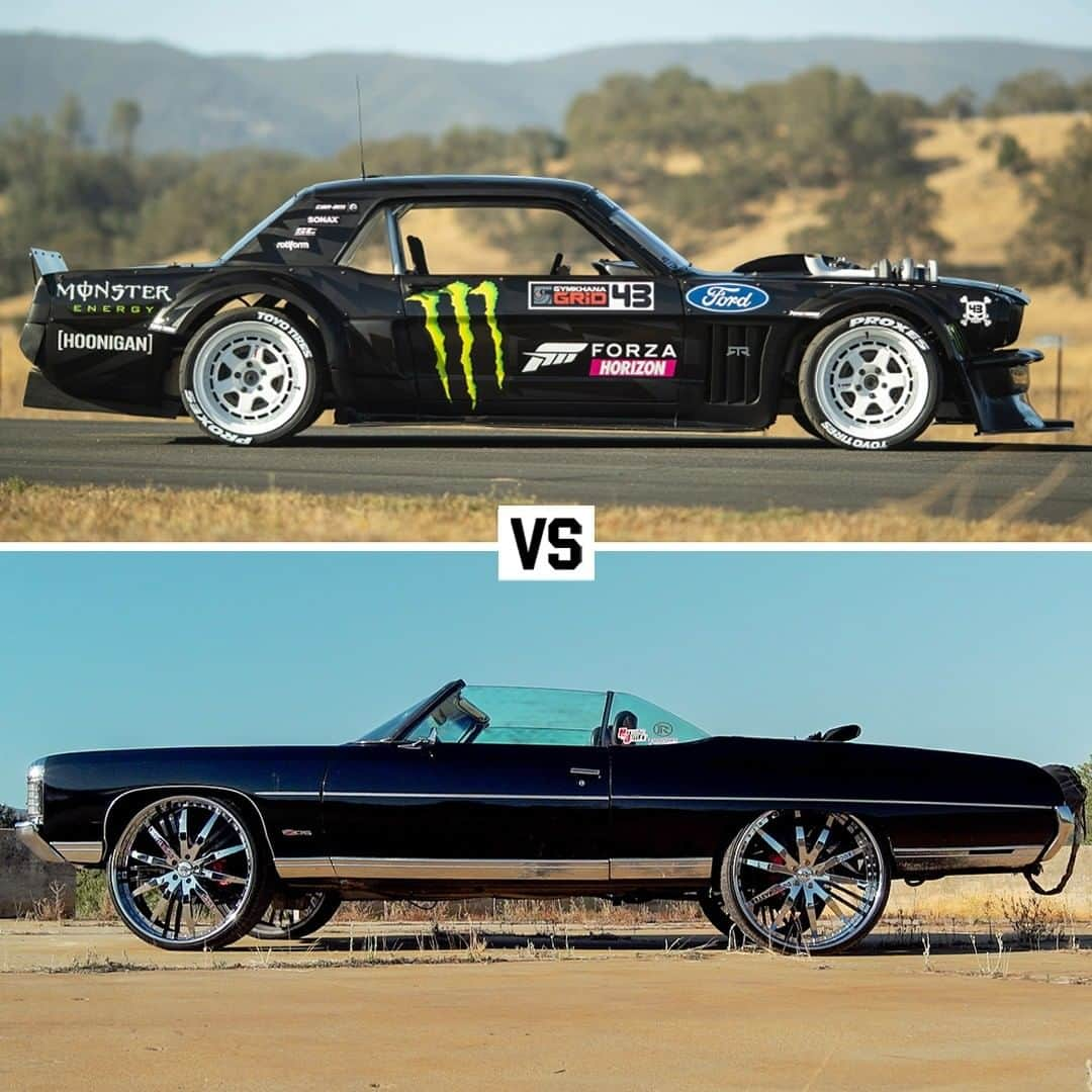 ケン・ブロックさんのインスタグラム写真 - (ケン・ブロックInstagram)「How do you think the world's fastest donk stacked up against the Hoonicorn?? @1_donkmaster and his crew don't play games when it comes to heads up drag racing. Most days they can be found traveling the US, racing people for big money - they even have a TV show about it! New episode of Hoonicorn Vs The World up on @TheHoonigans YT channel (link in bio). #HoonicornVsTheWorld #Hoonicorn #FordMustang #DonkMaster」11月26日 2時01分 - kblock43