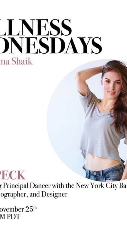 シャニーナ・シャイクのインスタグラム：「The most amazing conversation with Tiler about her career and the sacrifices she makes to be a principle ballet dancer. She has the most AMAZING - wellness tips! It’s a must hear 🩰🙏🏽」