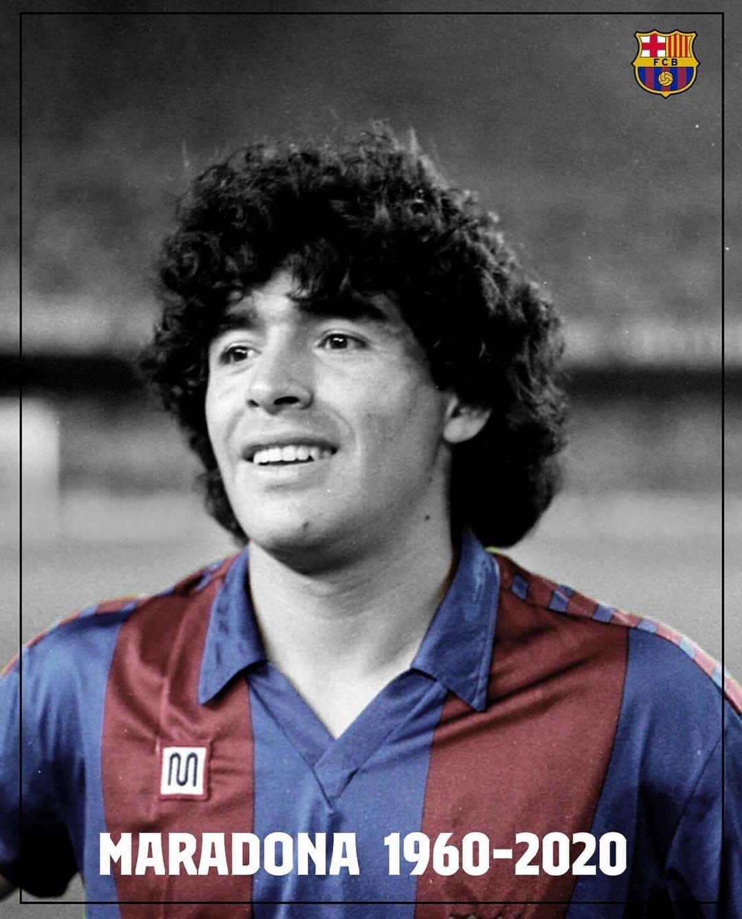 セルジ・ロベルトのインスタグラム：「Descansa en paz 🙏🏼 Eterna leyenda ⚽️」