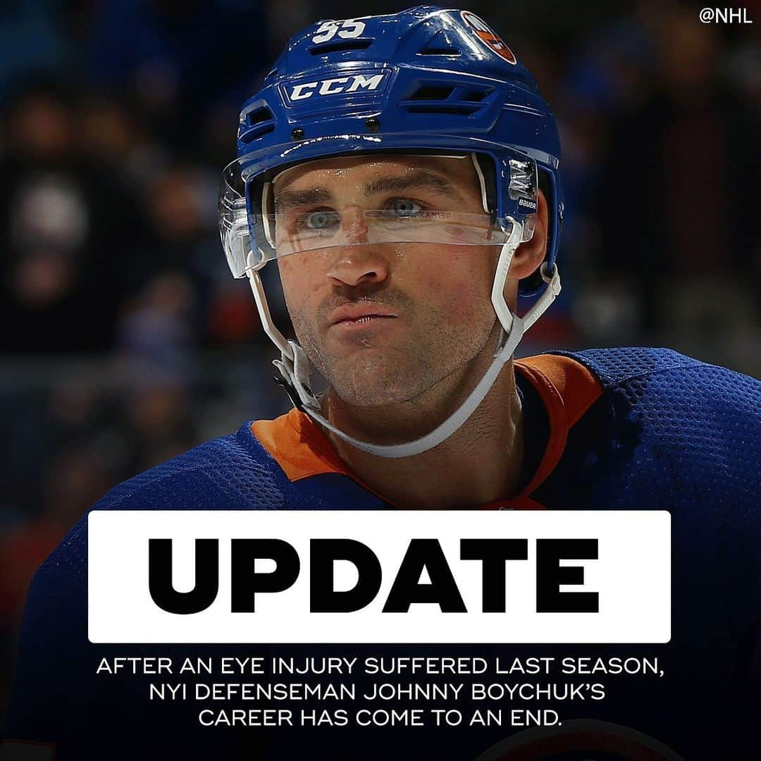 NHLさんのインスタグラム写真 - (NHLInstagram)「After 13 seasons in the NHL, Johnny Boychuk's career has come to an end.」11月26日 3時12分 - nhl