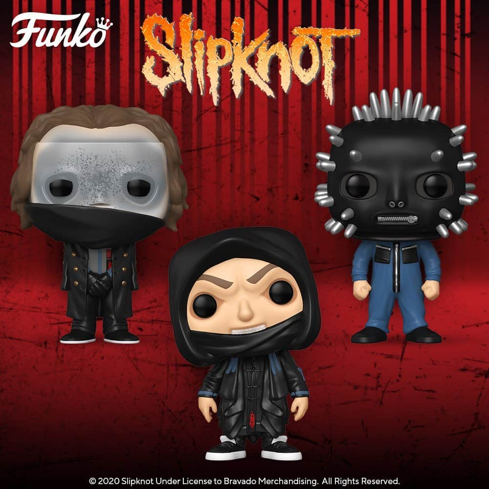 Slipknotさんのインスタグラム写真 - (SlipknotInstagram)「Coming soon: Pop! Rocks - Slipknot. Pre-order Corey, Sid and Craig now at slipknotmerch.com. Stay tuned for more to come. LINK IN BIO.   @OriginalFunko #Slipknot #Funko #FunkoPop #Pop」11月26日 3時26分 - slipknot