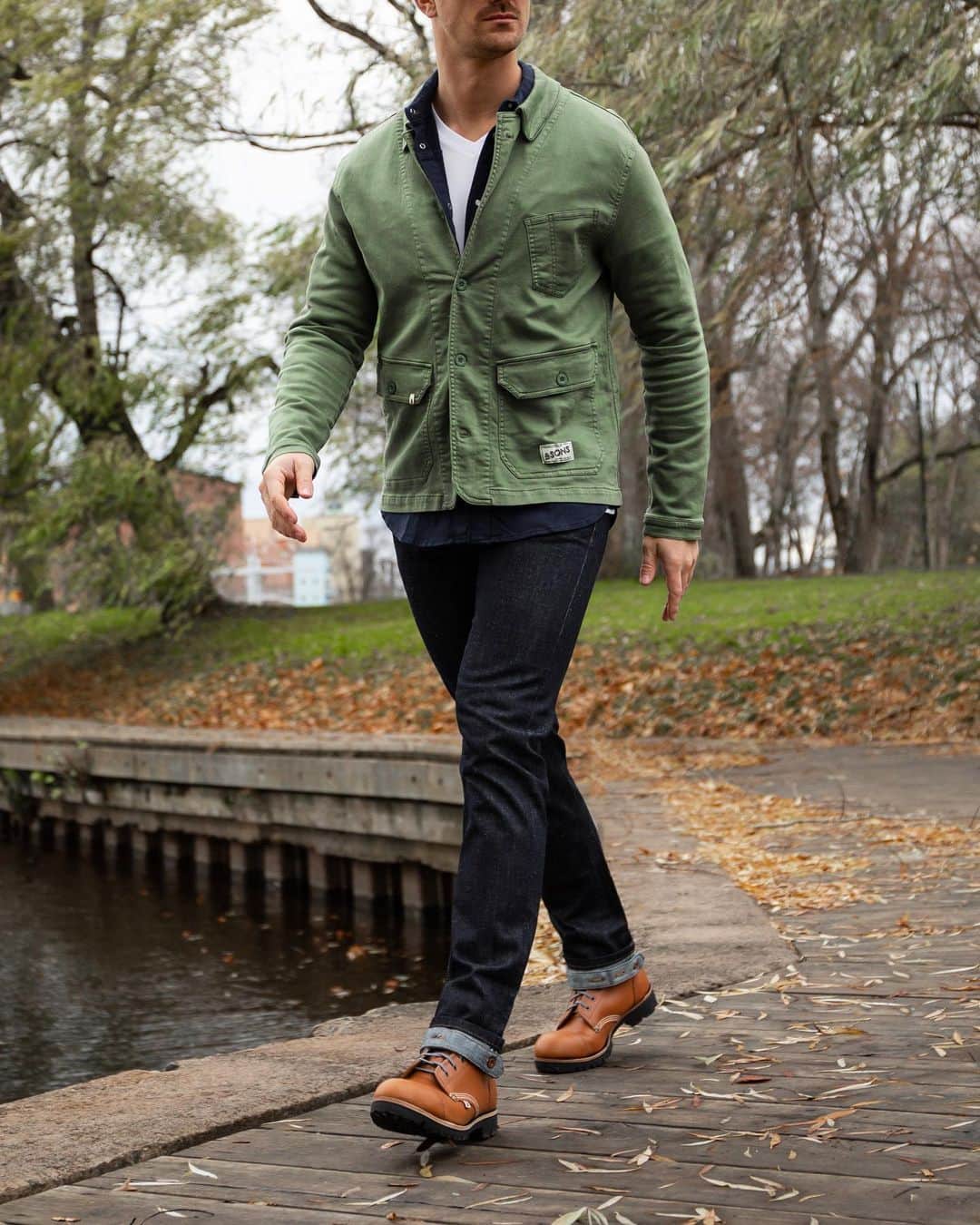 Men Withのインスタグラム：「#ad Timeless style for the here and now from @andsonsuk 👌🏽 Tap to shop!」