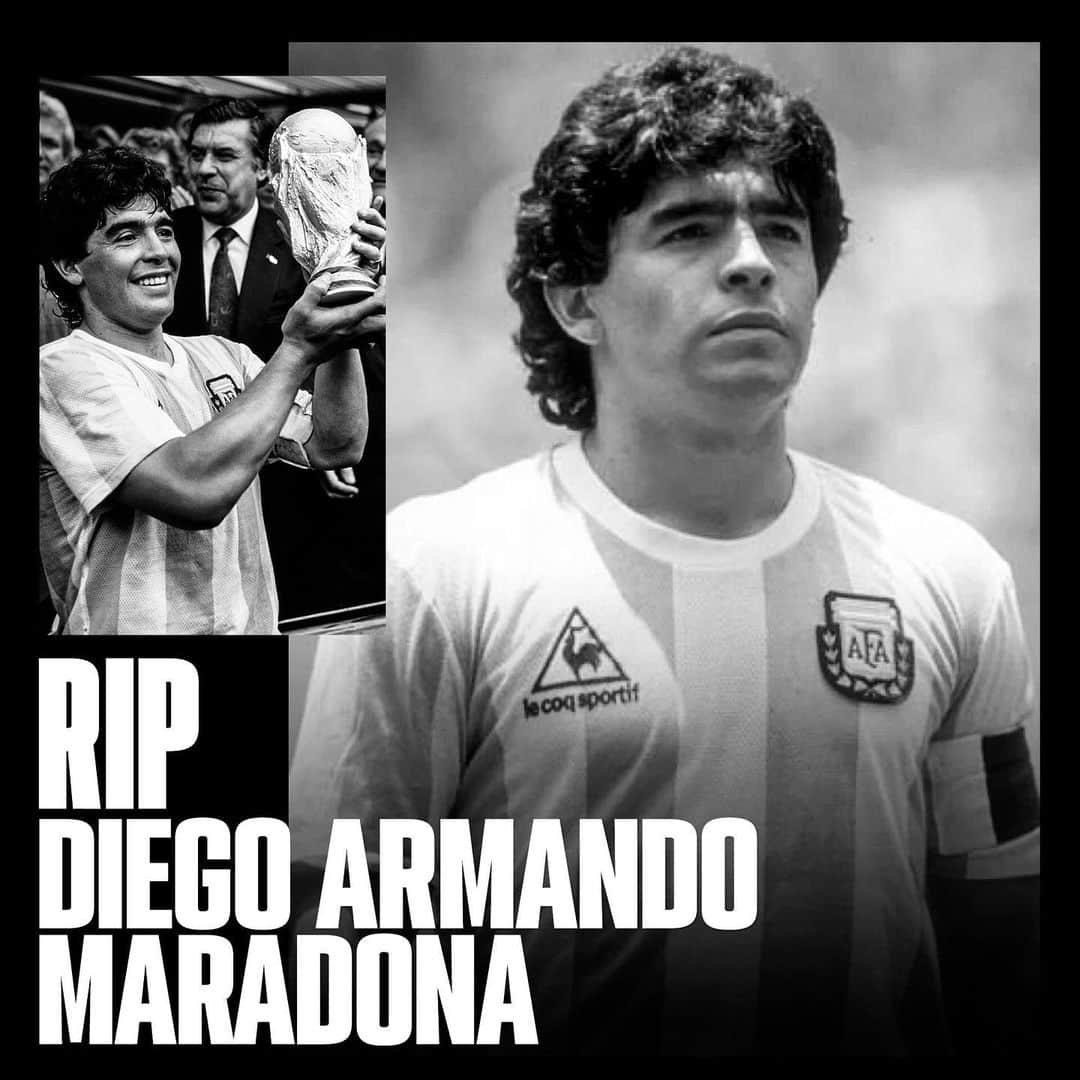 ナニさんのインスタグラム写真 - (ナニInstagram)「It's a very sad day for football. Today, we lost a true genius of the game that I always admired and had the great pleasure of meeting. RIP Diego 🙏🏾 and condolences to his family  #legend #maradona #elpibe #rip」11月26日 4時14分 - luisnani