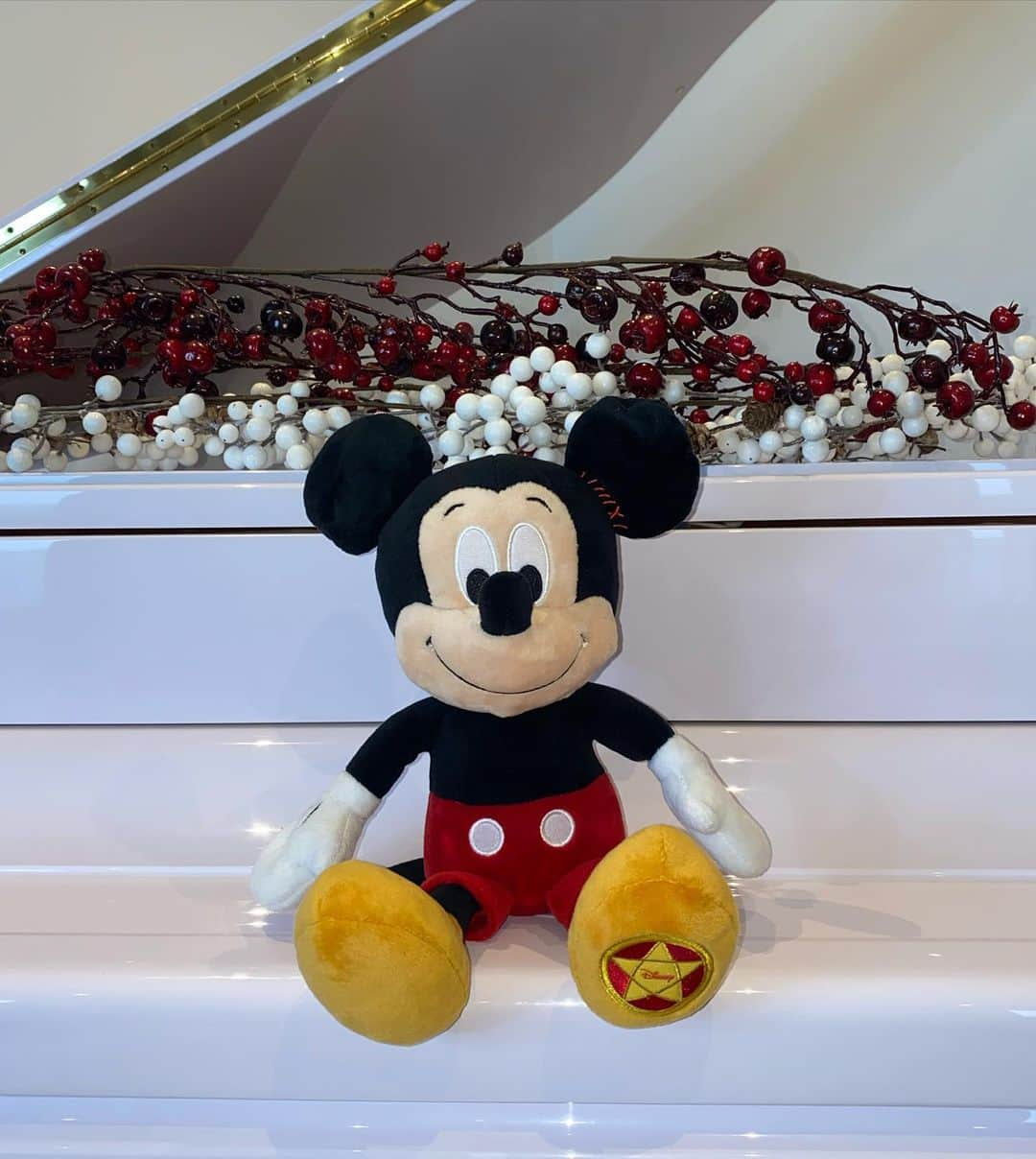 ヘレン・フラナガンさんのインスタグラム写真 - (ヘレン・フラナガンInstagram)「💫🎄❤️We’re getting into the Christmas spirit with #MickeyMouse! This beautiful, vintage soft toy is available exclusively from @entertainer_toys and would make the perfect gift for any Mickey or Disney fan! Head to my stories for links to buy! #Ad #SimbaToysUK @simbatoysuk ❤️🎄💫」11月26日 4時30分 - hjgflanagan