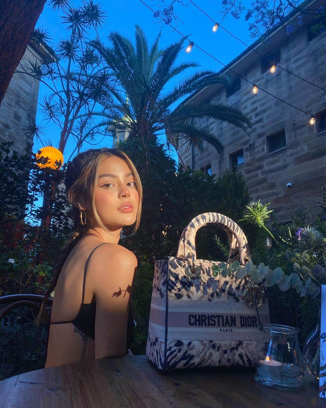リリーマイマックのインスタグラム：「Last night’s event for @dior Cruise collection」