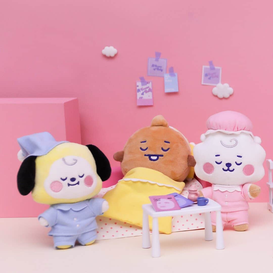 BT21 Stars of tomorrow, UNIVERSTAR!さんのインスタグラム写真 - (BT21 Stars of tomorrow, UNIVERSTAR!Instagram)「A peek inside the REAL lives of BT21 BABY!  At-home looks and sleeping habits exposed. 😴  ✔️Korea 11.26. 7PM KST 👉Link in bio  ✔️Global Stores Coming soon  #BT21 #BT21BABY #reveal #naturalglam #sleepinghabits #pajama #stayathome」11月26日 15時38分 - bt21_official