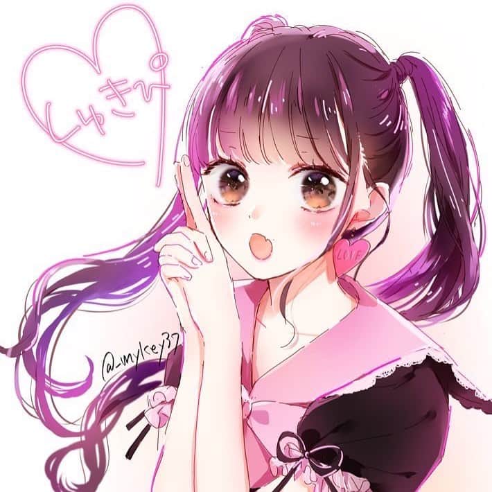 のインスタグラム：「#しゅきぴ #イコラブ  #齊藤なぎさ ちゃん 狙い撃ちされたい  ※アイコンなどの使用はご遠慮ください！」