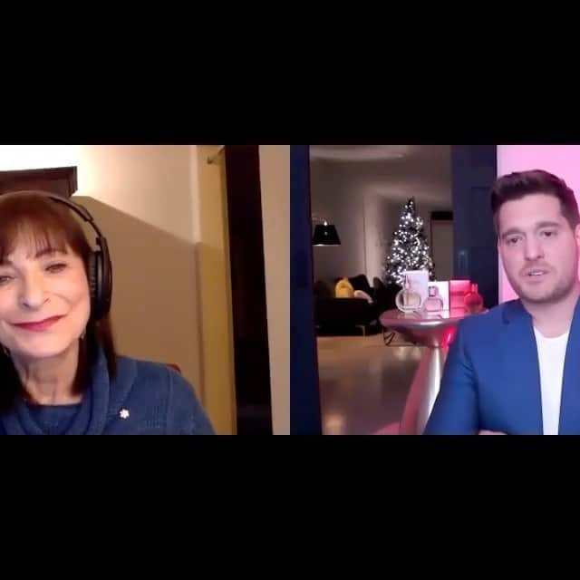 マイケル・ブーブレのインスタグラム：「Michael  and Jeanne Beker touch on the importance of caring for each other during these times. Listen to the full #BeyondStyleMatters wherever you listen to your podcasts.」