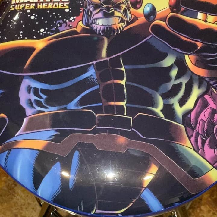 アレン・ジョーンズのインスタグラム：「@arcade1upofficial Marvel Super Heroes limited edition.」