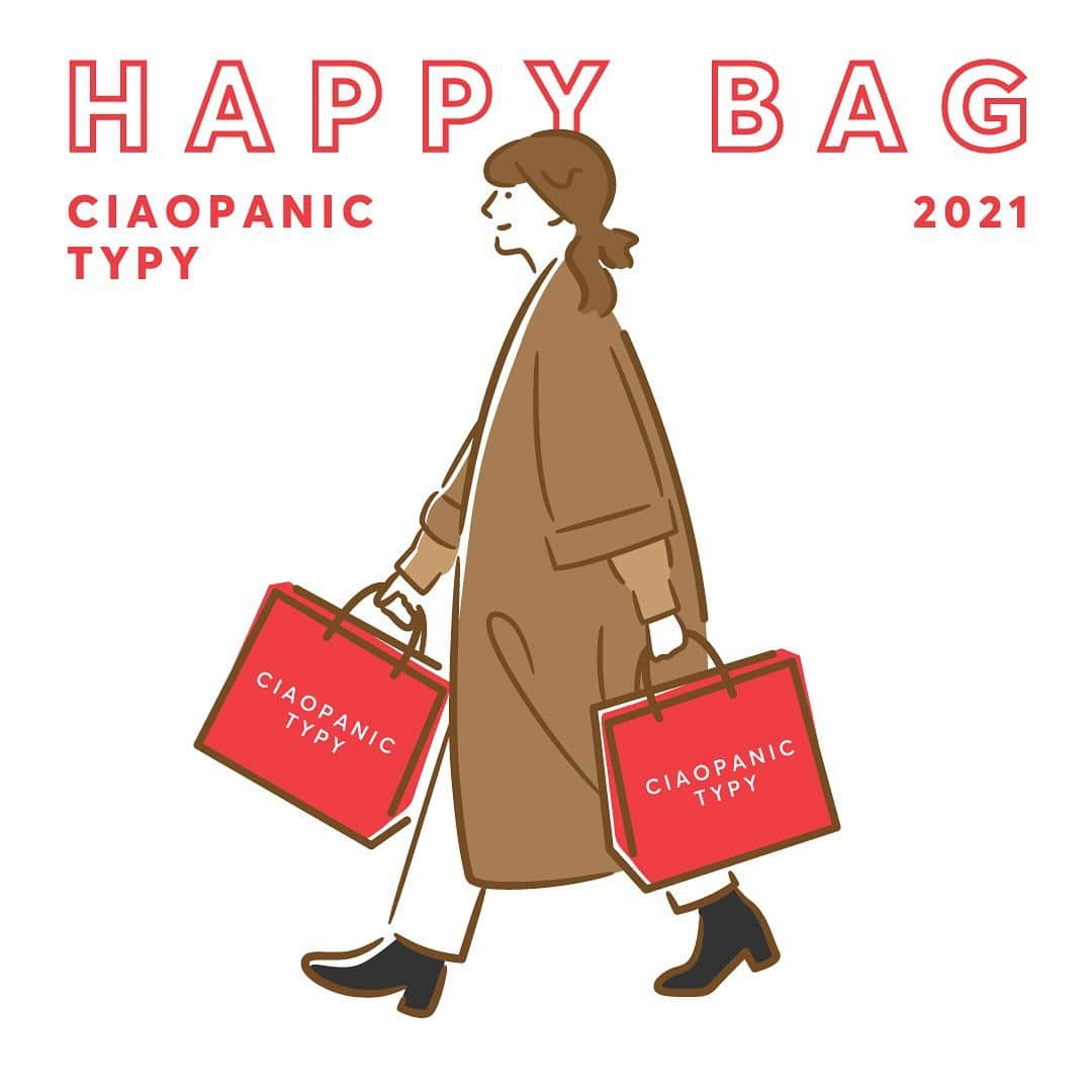 CIAOPANIC TYPYさんのインスタグラム写真 - (CIAOPANIC TYPYInstagram)「【2021福袋】予約販売スタート！！﻿ ﻿ ﻿ お待たせしました！﻿ 今年のCIAOPANIC TYPY福袋は…﻿ ﻿ ﻿ [ 11月26日（木）10:00より ]﻿ 予約販売をスタートいたします！﻿ ※実店舗はテナント営業時間に準じます。﻿ ﻿ ﻿ 【Women】【Men】【Boys&Girls】﻿ そして、﻿ 今年はオンラインストアと取り扱い店舗限定にて﻿ 【LIFE STYLE】アイテムが詰まった福袋も﻿ ご用意！﻿ ﻿ ﻿ 画像タップでアイテムページをご覧頂けます。﻿ 是非お早めにチェックして下さい。﻿ ﻿ ﻿ ﻿ ※LIFE STYLE福袋のみ、オンラインストアと取り扱い店舗で内容が異なります。﻿ 予めご了承下さい。﻿ ﻿ ﻿ ﻿ ﻿ ﻿ ▼福袋に関する注意事項▼﻿ ※数量限定につき、売り切れ次第販売終了とさせていただきます。﻿ ※予約受付開始直後はアクセスが集中し、PAL CLOSETに繋がりにくくなる場合がございます。予めご了承ください。﻿ ※システム上の理由から予約受付開始時間が前後する場合がございます。﻿ ※他の商品との同時注文はできません。また同じ商品を複数注文される場合も1点ずつご注文ください。﻿ ※カートに入れても注文完了画面が表示されるまでは在庫は確保されません。﻿ ※ご注文後はご注文履歴ページにて正しく購入完了していることをご確認ください。﻿ ※福袋の内容、中身に関するお問い合わせにはお答え出来ません。﻿ ※お客様都合のご交換・キャンセル・返品はできかねますので予めご了承ください。﻿ ※福袋につきましては予約商品となっておりますが、付与ポイントは通常商品と同じ付与率となります。あらかじめご了承ください。（お客様の会員ステータスによって付与率は異なります。）﻿ ﻿ ﻿ ﻿ ▼LIFE STYLE福袋﻿ 実店舗取り扱い一覧はこちら▼﻿ 泉南店﻿ 八尾店﻿ 甲府昭和店﻿ 鶴見店﻿ 倉敷店﻿ 宮崎店﻿ 湘南平塚店﻿ 浜松市野店﻿ 高の原店﻿ 甲子園店﻿ 北花田店﻿ 亀有店﻿ 四條畷店﻿ 熱田店﻿ 立川立飛店﻿ 名取店﻿ 高松店﻿ 広島府中店﻿ 海老名店﻿ モレラ岐阜店﻿ 東郷町店﻿ 和泉店﻿ エミフルMASAKI店﻿ ﻿ ※LIFE STYLE福袋のみ、オンラインストアと取り扱い店舗で内容が異なります。﻿ 予めご了承下さい。﻿ ﻿ ﻿ ﻿ ﻿ ﻿ ﻿ ﻿ ﻿ ﻿ ﻿ ﻿ ﻿ #福袋 #ふくぶくろ #happybag #2021 #2021福袋 #予約 #福袋予約 #ciaopanictypy #チャオパニックティピー #レディースファッション #レディースコーデ #レディース #レディースアパレル #ママコーデ #ママファッション #fashion」11月26日 10時14分 - ciaopanictypy