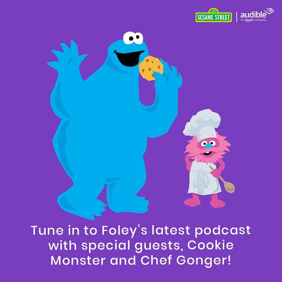 セサミストリートさんのインスタグラム写真 - (セサミストリートInstagram)「Get your oven mitts ready – it’s time to start cooking with Cookie Monster and Chef Gonger! Click the link in our bio to listen to a new episode of The Sesame Street Podcast, available now on @Audible.」11月26日 11時32分 - sesamestreet