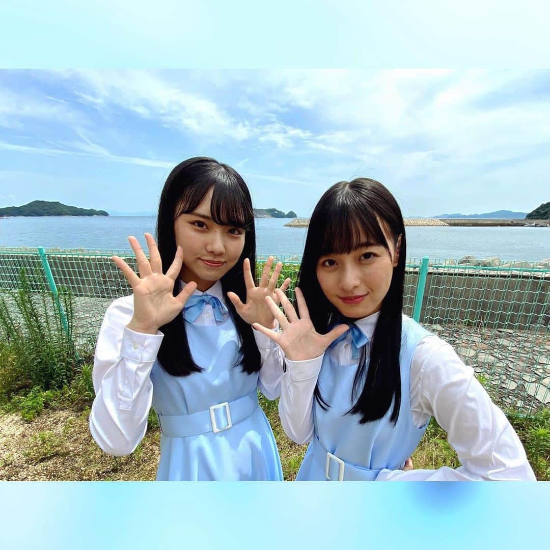 STU48さんのインスタグラム写真 - (STU48Instagram)「🌏🌏🌏  青い空✈️広い海🛳カワイイ2人💓  #STU48 #STU2期研究生 #2期生 #研究生 #今泉美利愛 #ImaizumiMiria #吉田彩良 #YoshidaSara #アイドル #オフショット #カワイイ #可愛い #japanesegirl #kawaii #idol #瀬戸内アイドル #瀬戸内 #setouchi #広島 #hiroshima #MV撮影 #思い出せる恋をしよう #オモコイ #制服 #水色 #ツーショット #青空 #海」11月26日 12時18分 - stu48.official