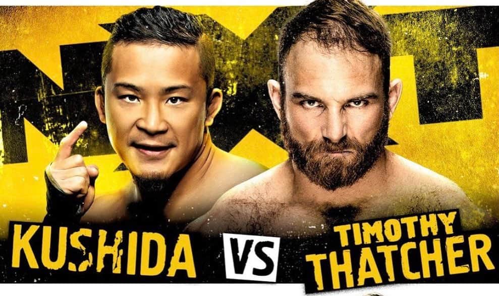 KUSHIDAのインスタグラム：「Timothy Thatcher First touched him tonight. He was tough and very interesting style. but I was able to keep the winning streak.  Let me say it again. I already have an opponent I want to fight.」