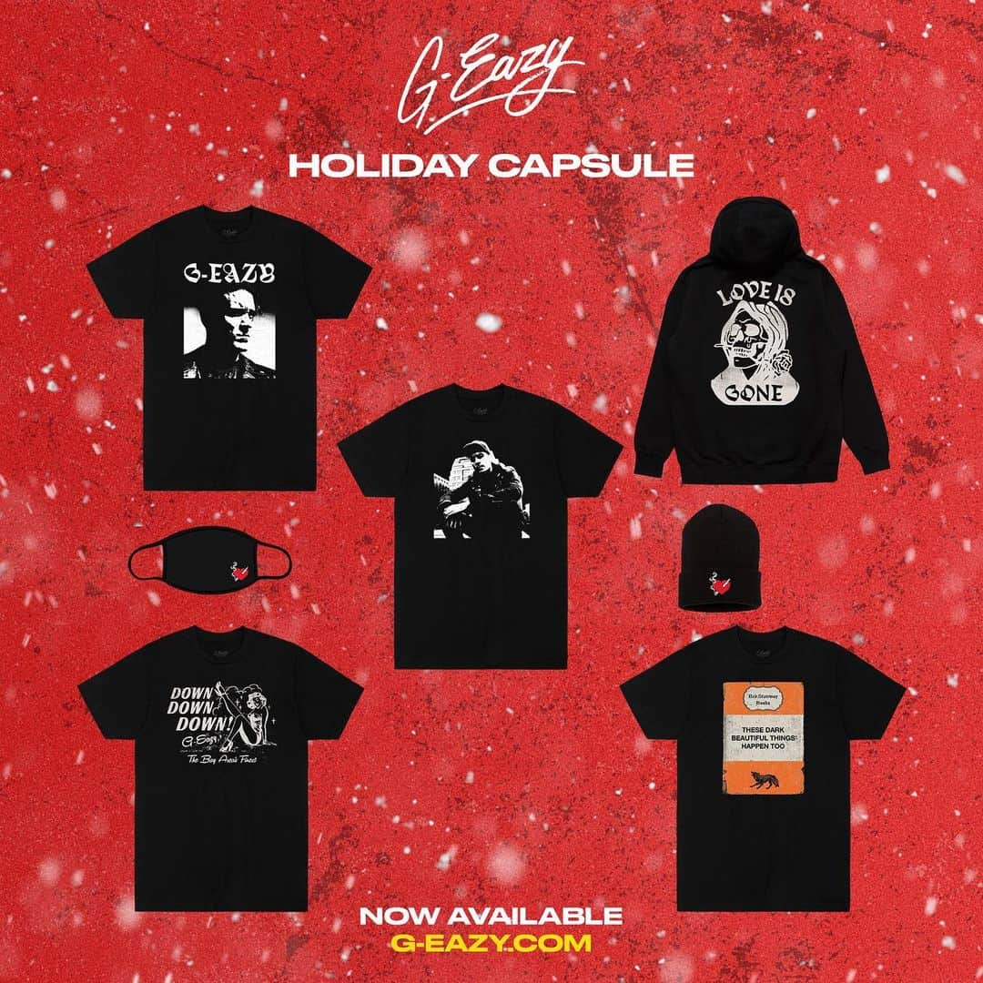 G-Eazyさんのインスタグラム写真 - (G-EazyInstagram)「Holiday Collection avail right now! Comment what you’re thankful for most and tag a friend for a chance to win free pieces from the capsule.   Comment as many times as you want and I’ll choose the winners tomorrow.」11月26日 12時47分 - g_eazy