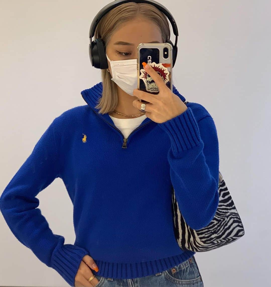 のインスタグラム：「このブルー🫐お気に入り」