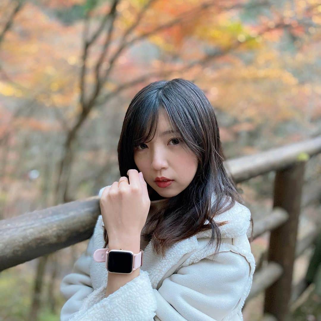 めいさんのインスタグラム写真 - (めいInstagram)「- @skyfly581 様のスマートウォッチ⌚️ どんな服装でも合う、お気に入りの時計の１つ✨  今このスマートウォッチをテストできる人を探しています。テストした後、商品は返却不要です。興味があれば、是非 @skyfly581に連絡してください☺️  #東京#tokyo#時計#紅葉#instagood#smartwatch#スマートウォッチ#写真#watch#インスタ女子#ホワイトデーギフト#腕時計#インスタ映え#japan#腕時計くら部#セルフィー#red#美意識#自撮り女子#フォロー#インスタ日記#時計好きな人と繋がりたい#腕時計好きな人と繋がりたい#おしゃれ#selfie#follow#赤#自撮り#girl」11月26日 14時00分 - meitienlin1125