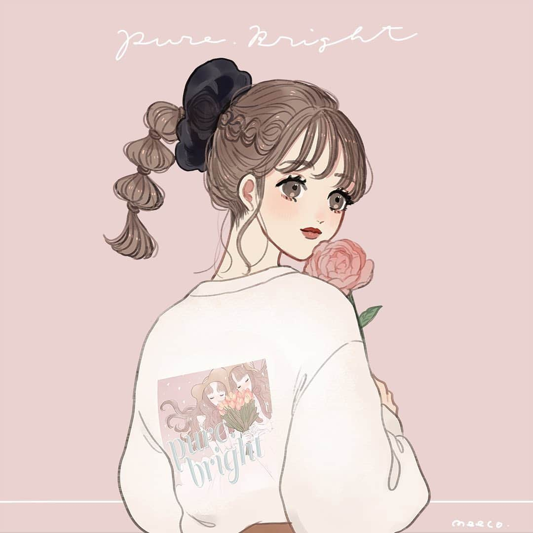 みーこさんのインスタグラム写真 みーこinstagram 冬服ちゃん Pure Bright様 Purebright Jp で描かせていただいたイラストまとめです イラスト イラストレーター イラストグラム ファッション ファッションコーデ ファッション イラスト 冬コーデ 冬