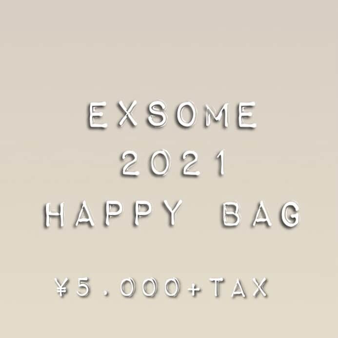 aki【EXSOME】さんのインスタグラム写真 - (aki【EXSOME】Instagram)「新作・再入荷発売日🎩👕👖 11月26日(thu)20:00～ ・  New!! ✔️HAPPY BAG(5点SET〜)  ￥5.000+tax  アウター、スウェット、ニット、カットソー等のトップス、ボトムスや小物などがランダムに合計5点以上入ったSET内容となります♪  今すぐ着用出来るものから、春先まで活躍してくれるアイテムも入っていて大活躍する事間違い無しです。  [注意事項]   ※本商品は他のアイテムとの同時購入は出来かねます。 ※本商品はサイズのご指定頂けません。 ※本商品は「福袋」としてご提供の為、色柄はご指定頂けません。 ※特価品の為、キャンセル・返品・交換は受け付けておりません。  ※サイズのご交換は致しかねますのでご了承ください。 ・ ・ 《決済方法》 決済方法はクレジット・楽天ペイ・スマートキャリア決済のみとさせていただきますので 何卒ご理解とご了承の上ご注文くださいませ。 ・ ・ topのURLから ご購入していただけます✈︎✈︎✈︎ ・ ・ Instagram officialと 公式LINEがあるので フォローして頂けると嬉しいです✌︎ ⬇︎ Instagram official  @exsome_official  @exsome.fam ・ ・ 公式LINE @efc0920h（アットマークから） ・ ・ 公式Twitter exsome_official ・ ・ 公式facebook exsome_official  #ハッピーバッグ #happy bag #福袋 #ハッピー福袋」11月26日 15時27分 - exsome_official