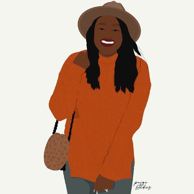 Target Styleのインスタグラム：「We love what you wore to your living room today. 🧡 Keep tagging us in your fave at-home looks, and you could be illustrated by @paigestudios! Featured: @djsstyle」