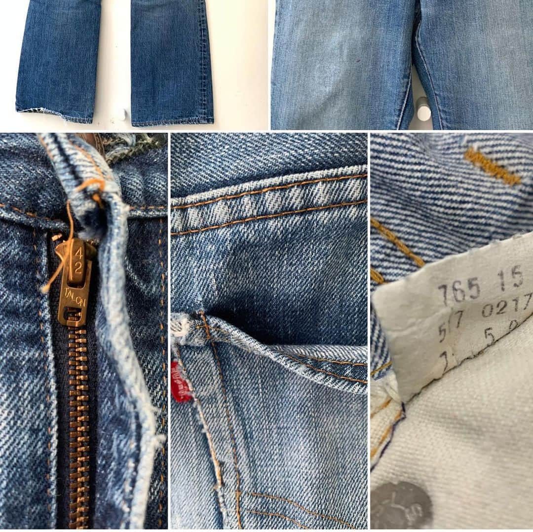 ジャムルさんのインスタグラム写真 - (ジャムルInstagram)「ノルディックカーディガン　SOLDOUT! . LEVI'S 517 '66 single' ¥18000+tax .  70'sのLEVI'S 517 66前期 バックポケット裏 シングルステッチ トップボタン裏刻印 2 ジッパー 42TALON  66らいし良い雰囲気の色落ち 膝辺りの生地が少し弱ってます。 裾、腰あたり、ダメージあり、おしりリペア有ります。 .  WEB SHOPに入荷しております。 是非ご覧ください。 jammru.com  #お問い合わせはお電話で承ります #jammru #osaka  #fashion  #streetstyle  #streetfashion  #vtg  #vintage  #used  #usedclothing  #古着 #古着屋 #ファッション #70s #80s #90s #ご来店の際はマスクの着用をお願い致します」11月26日 17時22分 - jammru