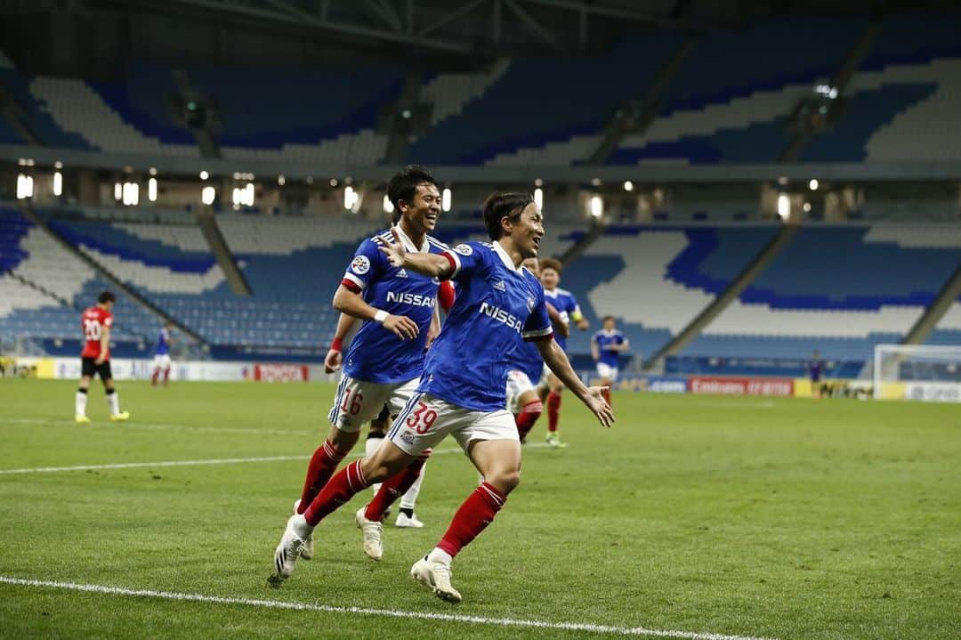 高野遼のインスタグラム：「+3 まだまだこれから💪 #fmarinos #KeepSailTogether #ACL #16」