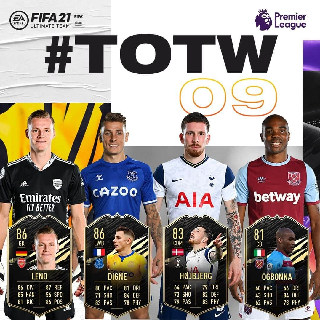 プレミアリーグさんのインスタグラム写真 - (プレミアリーグInstagram)「4️⃣ PL players feature in the @easportsfifa #TOTW 🙌」11月26日 18時35分 - premierleague